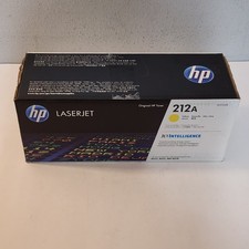 HP 212A W2122A Yellow Toner Cartridge Genuine Sealed Box Free Ship