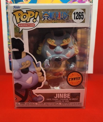 Funko Pop One Piece Jinbe (Chase)  w/ Pop Protector