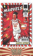 2025 Donruss WNBA #5 Saniya Rivers Net Marvels Connecticut Sun