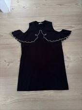 Vivetta Black Black White  Mini Dress - Size ...