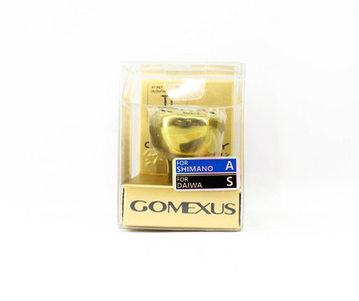 Gomexus TA30CQGD Knob Titanium Gold 30mm Shimano A, Daiwa S (3537)