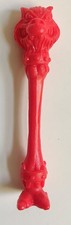 Vintage TMNT Universal Studios Monsters Leo as the Wolfman Red Wolfhead Cane