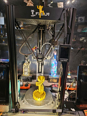 3D Drucker FLSUN SR in TOP-Zustand mit Erweiterungen
