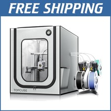 Easy-Install Fireproof 3D Printer Enclosure with LED Lighting  Dust Protection