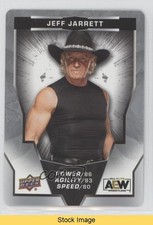 2024 AEW All Elite Wrestling Gaming Cards Level A Jeff Jarrett #2 READ 09q5