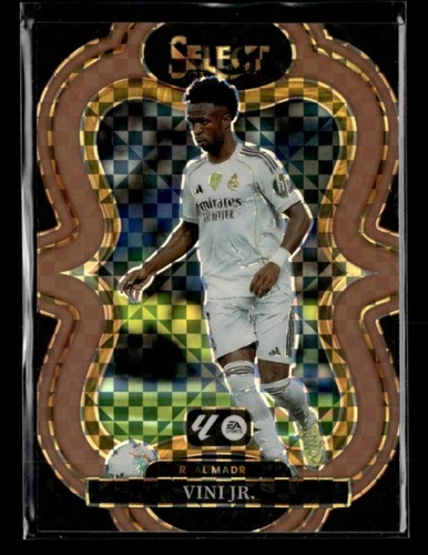 Vini Jr. 2025-26 Panini Select La Liga Bronze Checker 47/99 Mezzanine [jm203