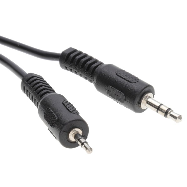 2M 3,5Mm Stereo-Klinkenstecker Zu 2,5Mm Stereo Audio-Klinkenstecker Kabeladapter-image