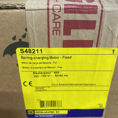 #ad #ad Schneider Electric S48211 CB Spring Charging Motor 100 130VAC $2950.00