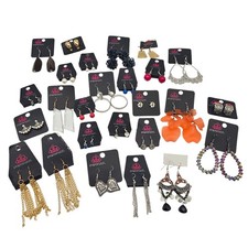 Paparazzi Accessories Earring Lot 26 Pairs Statement Drop Dangle Hoop Stud Mixed
