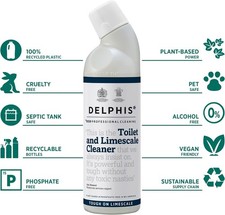 Delphis Eco Toilet & Limescale Cleaner 750ml - Septic Safe, Kills Bacteria 5.05 per litre