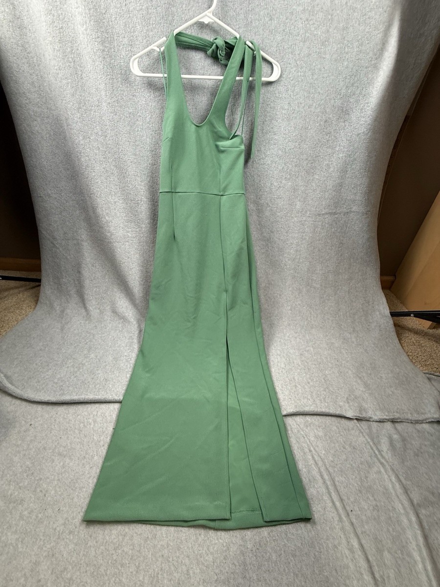 abercrombie green dress Pink Tulle Long A-Line Prom Dress, Pink V-Neck Graduation Dress main image 1