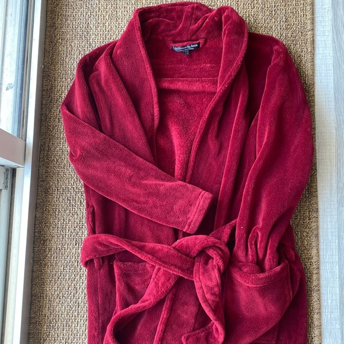 Burgundy robe (hugh hefner)