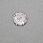 Uncirculated 1943 Steel Lincoln Wheat Penny/ Cent Beautiful Original Coin St140