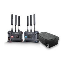 Hollyland Pyro S Wireless Video Transmission System and Black Carry Case Bundle