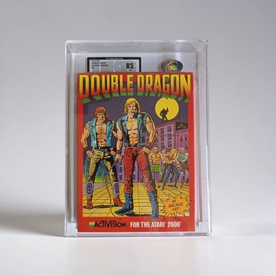 Atari Double Dragon Brandneu OVP 2600 UKG 85 NM Wata Vga Graded Spiel 