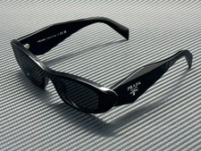 PRADA PR B16S 16K08Z Black Dark Grey Women's 50 mm Sunglasses