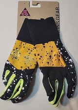 Nike Lab ACG Shield Women s XS Running Gloves Yellow Ochre Black Volt Glow 50