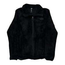 The North Face Fleece Jacket - Medium Black Polyester