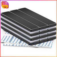 Neodym Magnet Extra Stark 12 StüCk 60X10X3Mm Doppelseitiges Klebeband Magnete