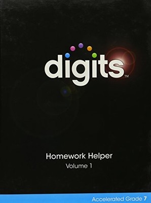 DIGITS HOMEWORK HELPER ACCELERATED GRADE 7 VOLUME 1 By Prentice Hall - Hardcover