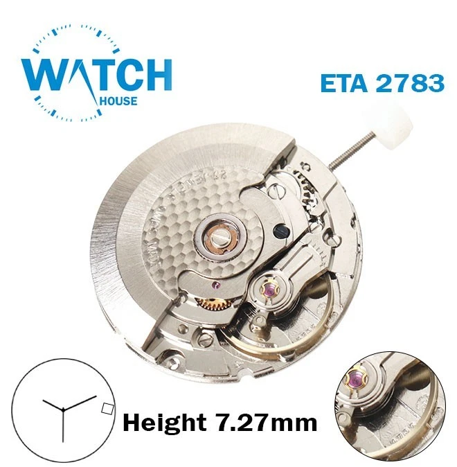 Mouvement Montre Automatique Titan ETA 2783 - 28,9 Mm - Pour Pièces Détachées