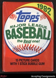 1982 Topps Baseball Sealed Wax Pack - Cal Ripken Jr. Rookie RC ?