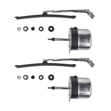 For Chevy Jeep 12v Motor Silver Windshield Wiper Motor Kit Street Universal Boat For Chevy Jeep 12v Motor Silver Windshield Wiper Motor Kit Street Universal Boat