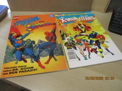 Marvel / DC Crossover #   2  4   Spiderman Superman  X-Men Titans