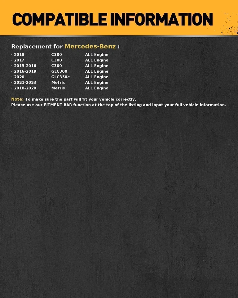 Alternator For 2017 Mercedes-Benz C300 2016-2019 Mercedes-Benz GLC300 0009067703 - Image 2 of 4