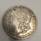 1880 Morgan Silver Dollar $1 Coin, Circulated, Uncertified Certification