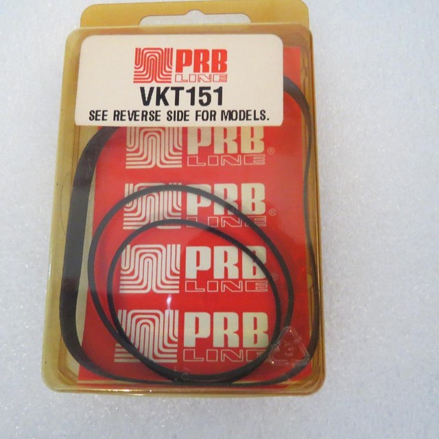 PRB VKT151 VHS VCR Belt repair Kit Fits Sharp VC481U, VC482U 3 Belts eBay