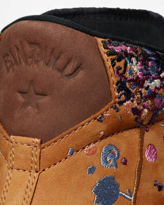 Converse Unisex Bandulu x Pro Leather Mid Sneaker Tan/ Paint