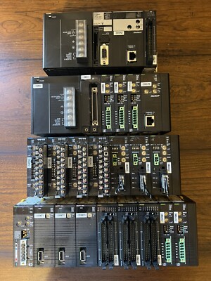 OMRON SYSMAC SYSTEM CJ2H-CPU65-EIP CPU + Module LOT! 