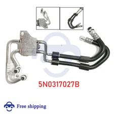 Transmission Oil Cooler Line Temperature Valve Assembly Replacement Fit Volkswag