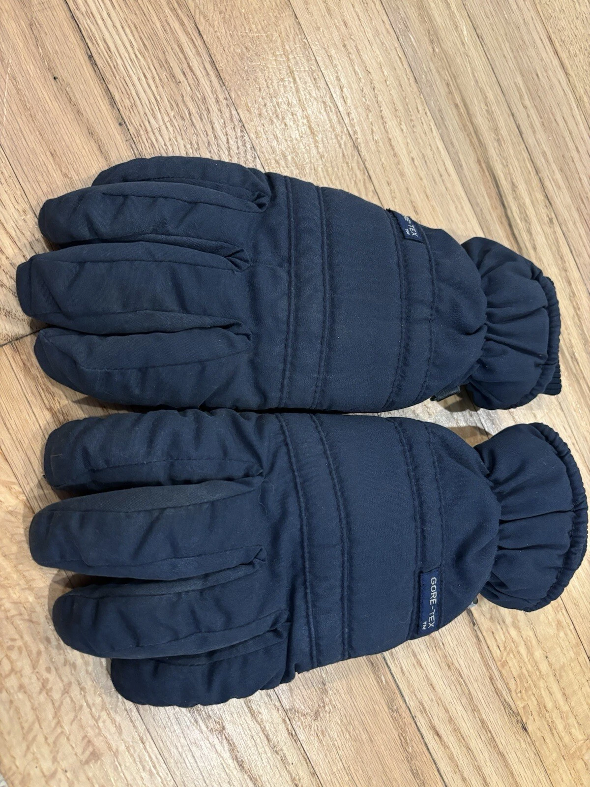 Gore-Tex Gloves. Navy Blue Mens Large Vintage