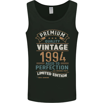 Premium Vintage 32. Geburtstag 1994 Herren Weste Tanktop
