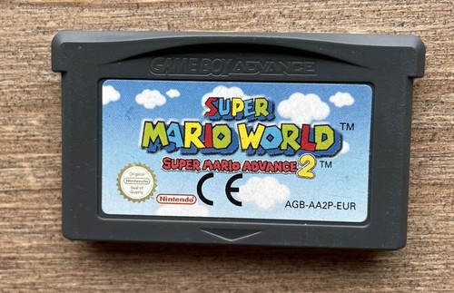 Super Mario Advance 2 Super Mario World Nintendo Gameboy Advance Game, GENUINE! - Picture 2 of 5