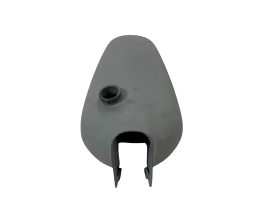 FIT FOR Honda CR125 CR125M 1974 Elsinore Raw Steel Petrol Fuel Tank With Cap — 第 2/4 张图片