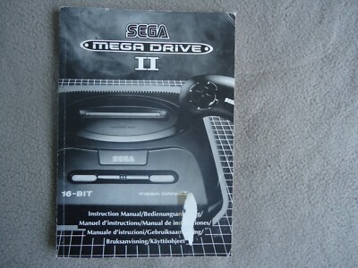 SEGA Megadrive II notice Console EUR Très Bon état