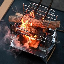 Barbecue Charcoal Grill Fire Pit Outdoor Event Wood Burner Hiking BBQ Stove