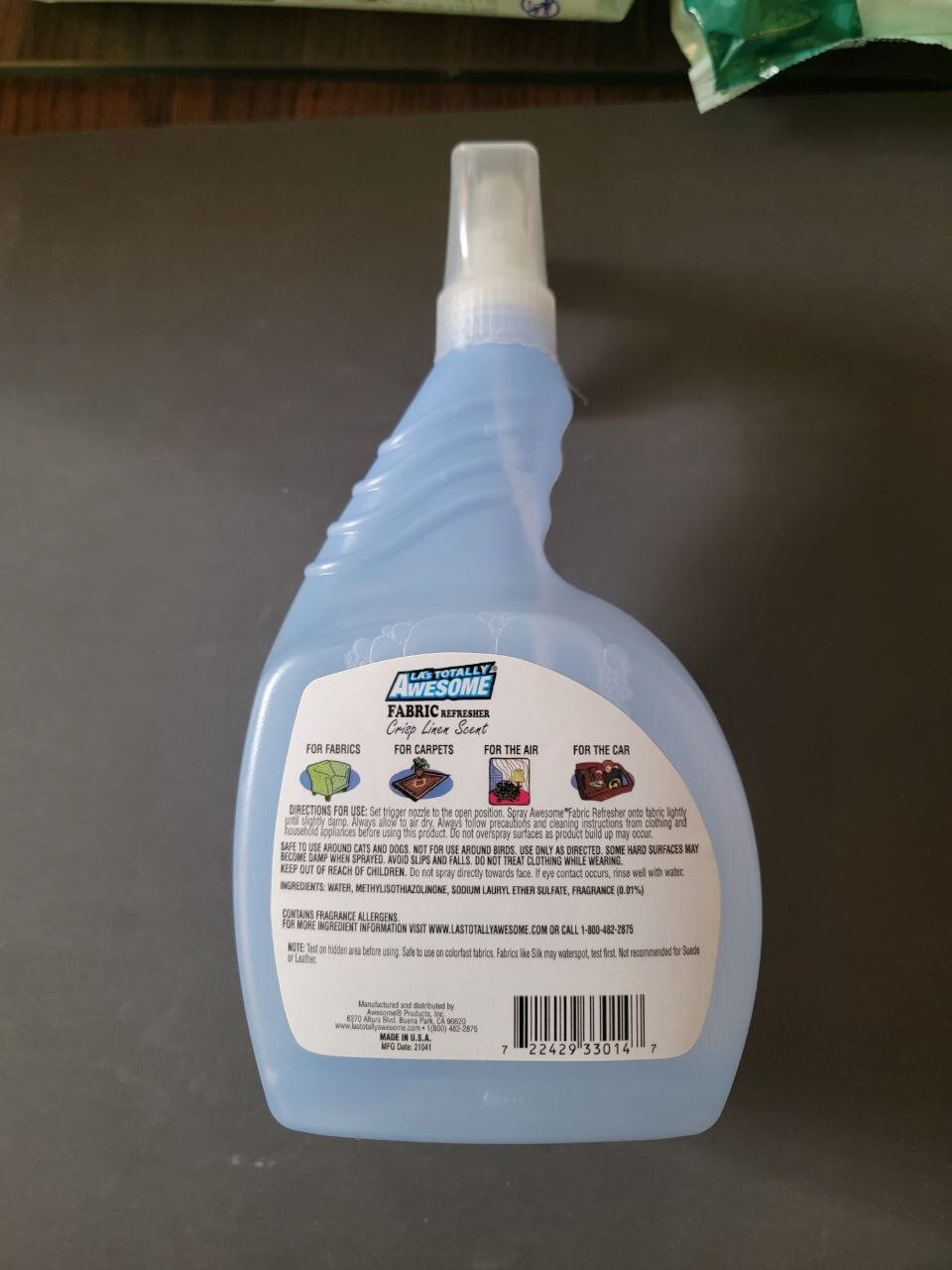 2C La's Totally Awesome Fabric Refresher Crisp Linen Sent eBay