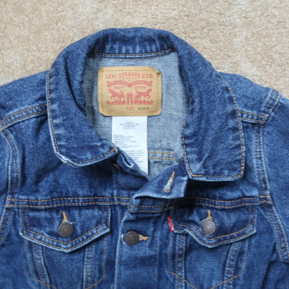 Chaqueta Levi's Denim Trucker Juvenil Mediana Azul Denim Foto 4 de 4
