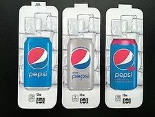 (3) Royal Vendors Chameleon CUSTOM 12 oz Can Vend Labels (Flavor Strips)