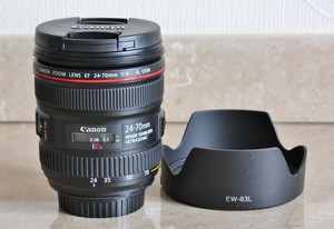 Canon EF 24-70mm F/4 USM L Lens - Excellent Condition