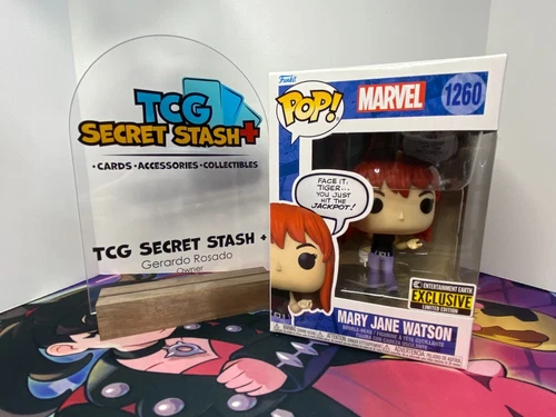 Funko Pop! SDCC 2023 Mary Jane Watson Marvel Sticker Spider-Man 1260 W/Protector