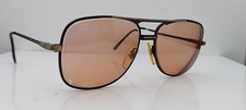 Vintage Hudson Brown Pilot Metal Sunglasses FRAMES ONLY
