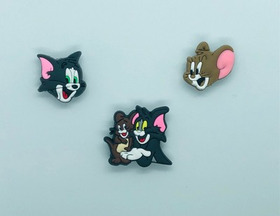 tom and jerry croc charms