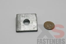1/2" Grade F436 Square Beveled Structural Hardened Washer Galvanized Qty 30