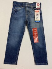 Wrangler Boys Taper Fit Adj. Waist Jeans Size 4Reg. NWT