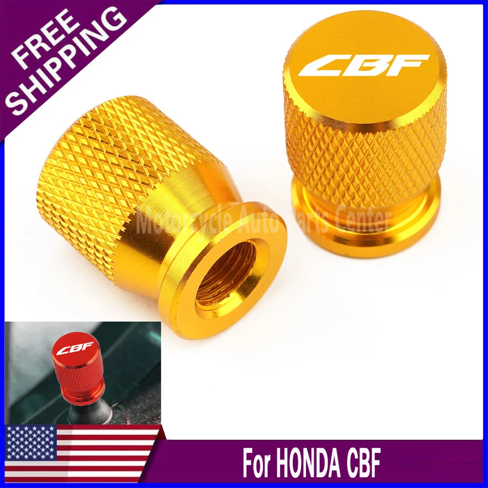 For HONDA CBF600 CBF1000 Wheel Tire Valve Cover CNC Foto 4 de 4